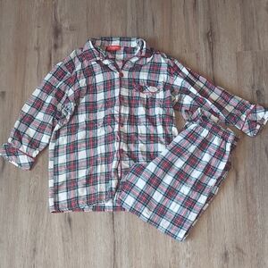 Family Pajamas Classic Plaid Kids Pajama Set